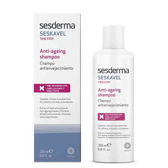 Антивіковий шампунь SeSDerma Seskavel Time Stop Anti-Ageing Shampoo 200 мл Дніпро