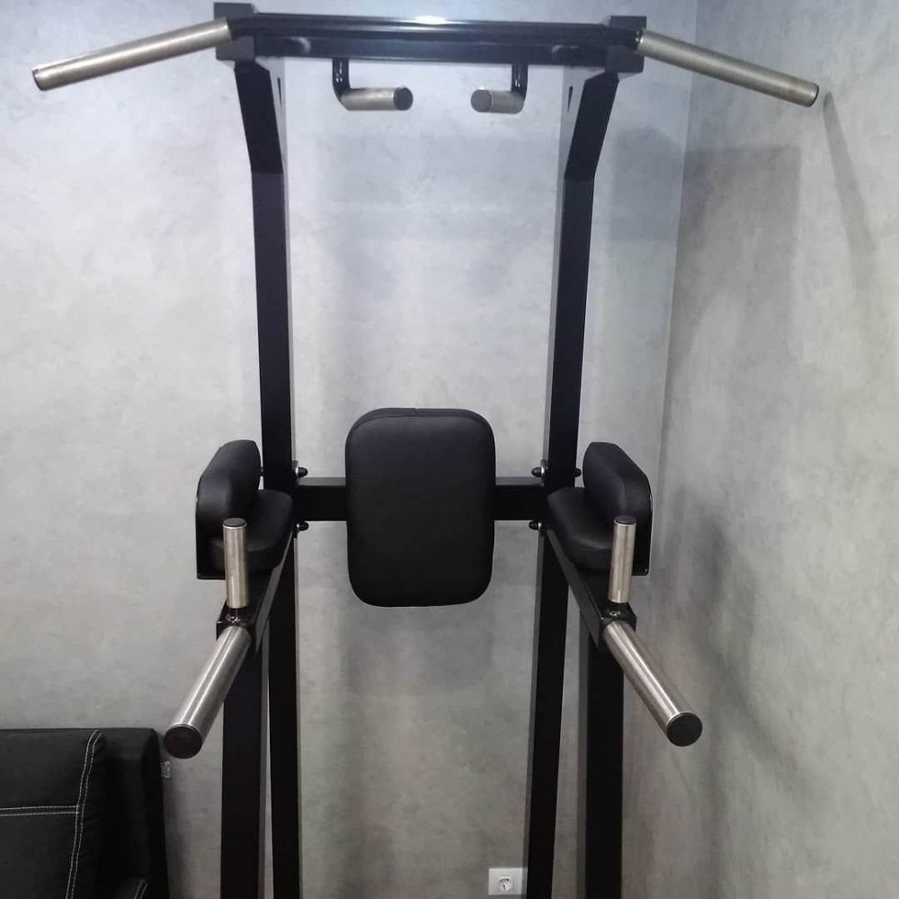 Турник + пресс + брусья с опорами для ног Sport 60х60 мм Спортивные стенки и турники для дома разборная Киев - изображение 5