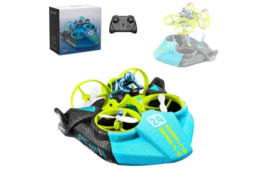 Радиоуправляемая машина амфибия 3в1 Море, Земля и Воздух (BLUE) Коломыя - изображение 3