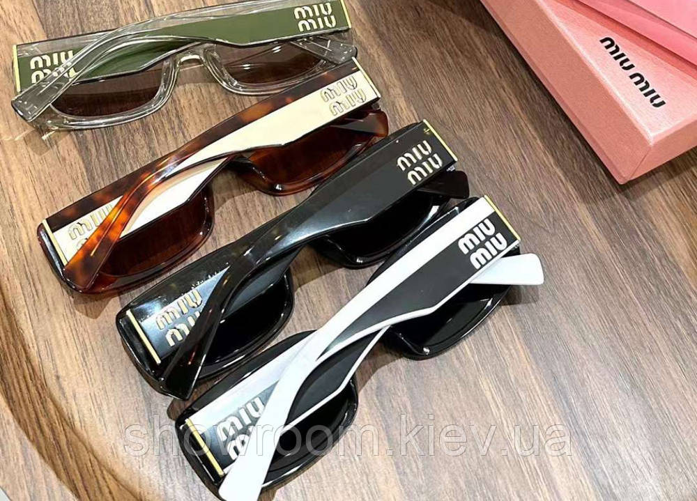 Жіночі сонцезахисні окуляри MU 08YS black Lux Київ - фото 4