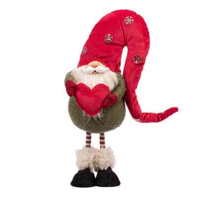 Новогодняя фигурка Novogod`ko Гном с сердцем, 42 см (973729) Винница