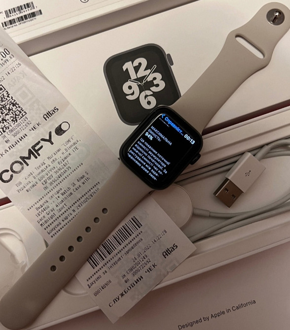 Смарт-Часи Apple Watch SE 40mm. 94% Space Gray. Київ - фото 7
