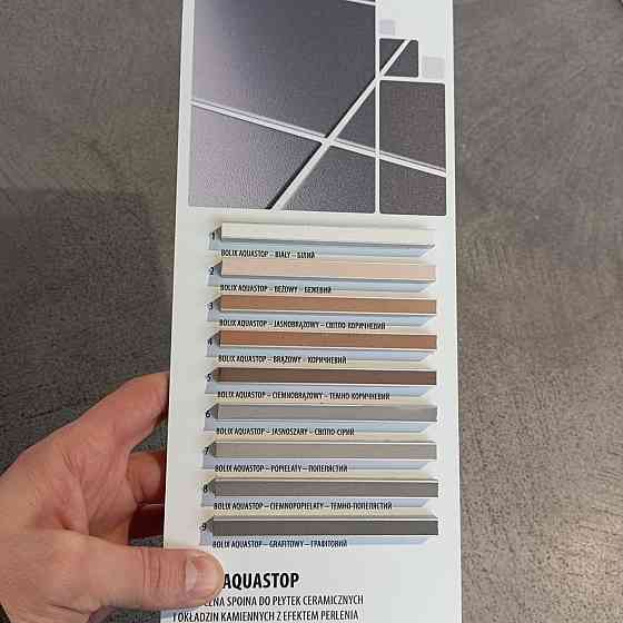 Еластична суміш для затирання швів Bolix AQUASTOP попільняний 2 кг Киев