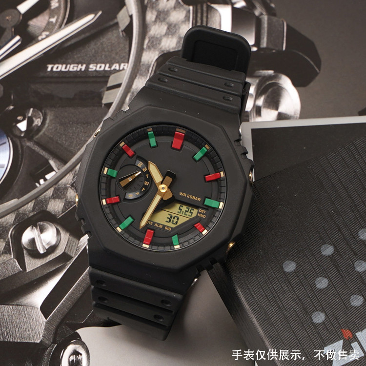 Ремешок + безель (рант) для Casio G-Shock GA-2100 Black GD Киев - изображение 6