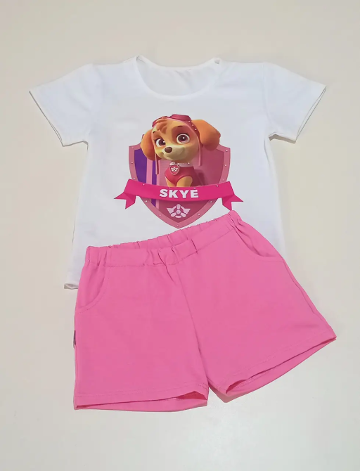 Футболка -топ і шорти для дівчинки Скай 110-116 Харків - фото 1