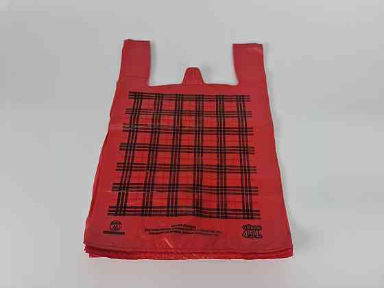 Пакет 40х60 "Карта" Червона (50 шт.) Харків