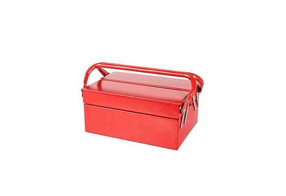 Ящик для инструмента MASTERTOOL металлический 330 мм 2 яруса/3 отделения 79-3303 Ровно