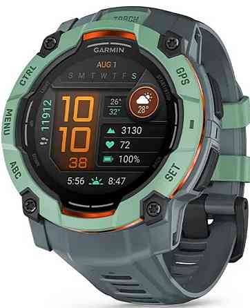 Смарт-годинники Garmin Instinct 3 50 mm AMOLED Neotropic with Twilight Band (010-03020-01) Киев