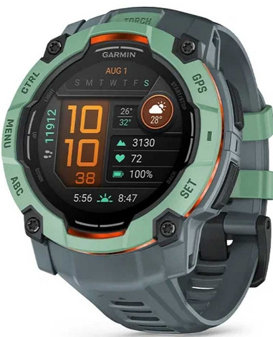 Смарт-годинники Garmin Instinct 3 50 mm AMOLED Neotropic with Twilight Band (010-03020-01) Киев - изображение 5