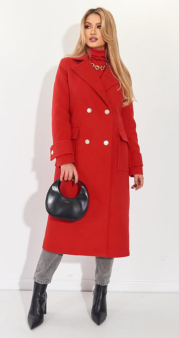 Червоне пальто (44) Київ - фото 2