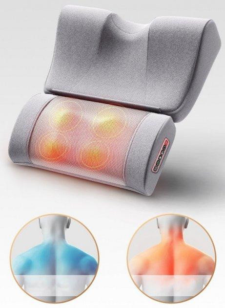 Массажная роликовая подушка для шеи, спины и тела Paradise Sound 501-С с функцией подогрева и музыка Винница - изображение 5