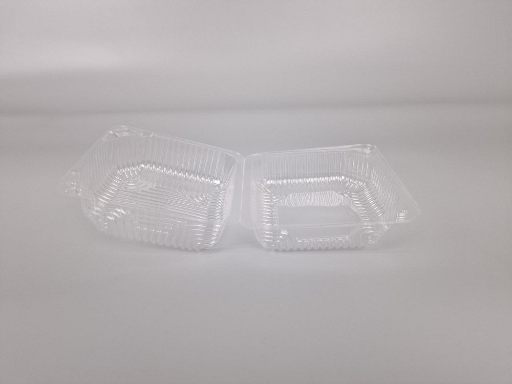 Контейнер пластиковий з відкидною кришкою V920 мл IT-22 131*131*79 (50 шт) Харків - фото 2