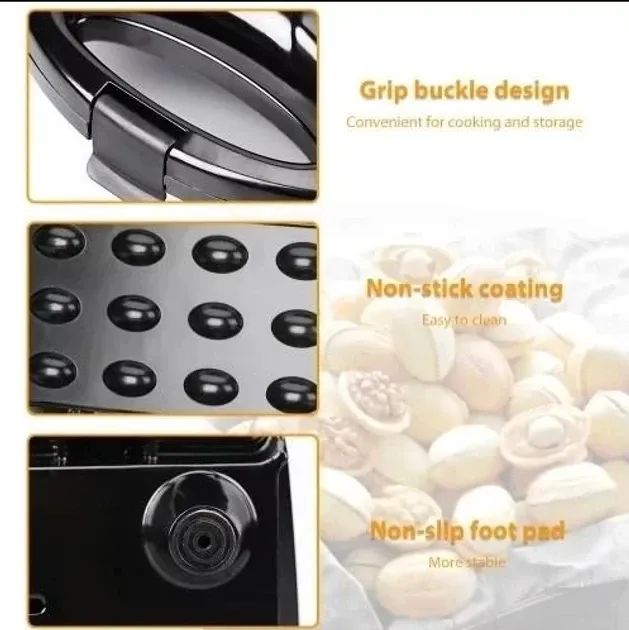 Ліщина Domotec/RAF R-246 750Вт на 12 половинок, антипригарне покриття Одеса - фото 4