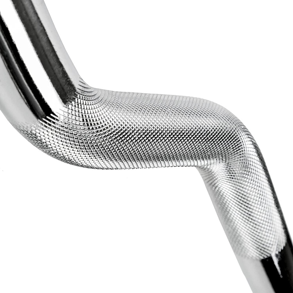 Гриф для штанги Toorx W-подібний 120 см 25 мм з гвинтовими замками (BCV-120) Київ - фото 3