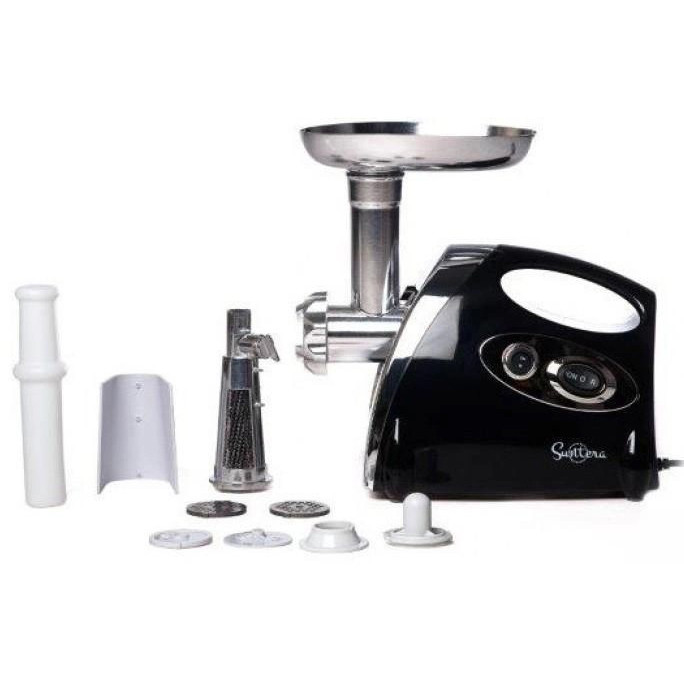 Мясорубка для профессиональной кухни SMG-5420B 1800 Вт, Электромясорубка бытовая с насадкой для колбасы WY-59 Львов - изображение 8