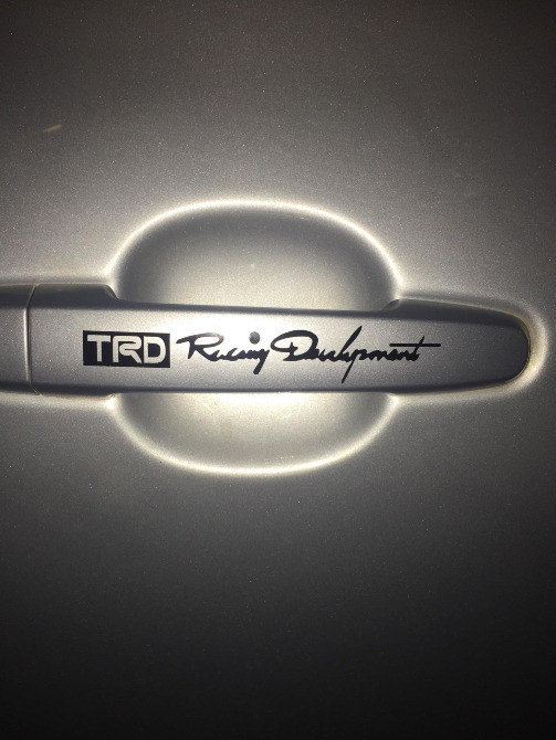 Наклейки на ручки Wrc Черная номер 4 , диски, двор Киев - изображение 2