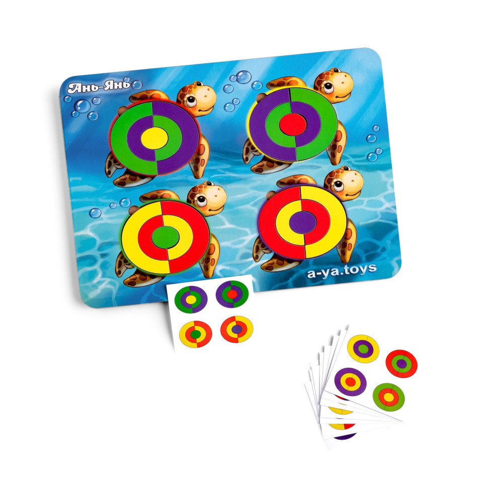 Деревянный пазл-сортер 