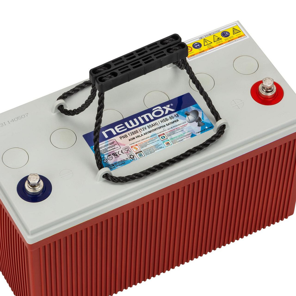 Аккумулятор Agm Newmax Корея 80Ah 12V Киев - изображение 3