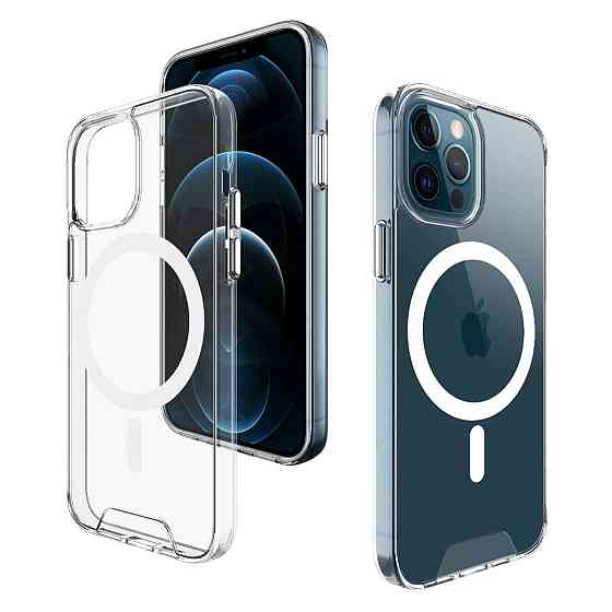 Прозрачный чехол Space Magnetic для iPhone 14 Киев