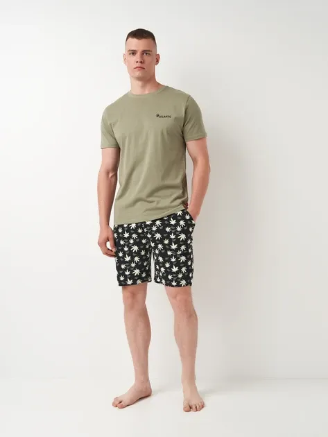 Пижама мужская с шортами Atlantic NMP-368 Киев - изображение 5