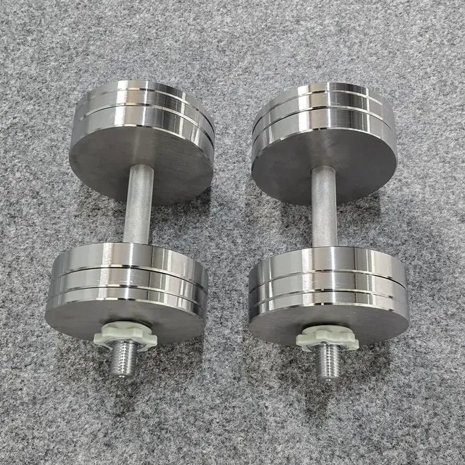 Гантелі 2 по 20 кг розбірні металеві домашні складальні для дому Київ - фото 2