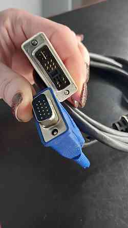 Кабель перехідник DVI - VGA 1.5м Луцьк