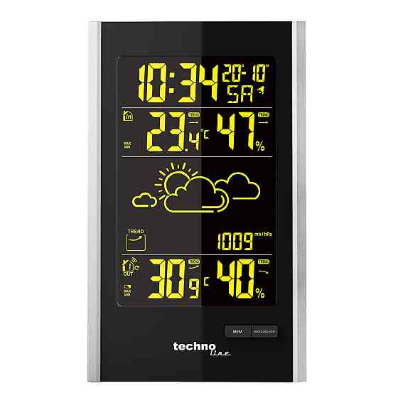 Метеостанция Technoline WS9060 Black/Silver (WS9060) Вінниця