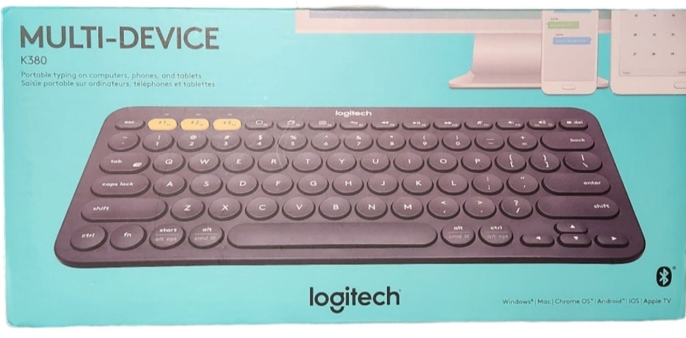Клавиатура: Logitech K380 ANSI.Logitech K380 графіт ansi Киев - изображение 1