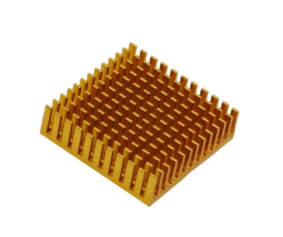 Алюмінієвий радіатор (пасивне охолодження) для LED матриць, VGA, MB 40x40x11мм, клейкий MasterSem Київ - фото 6