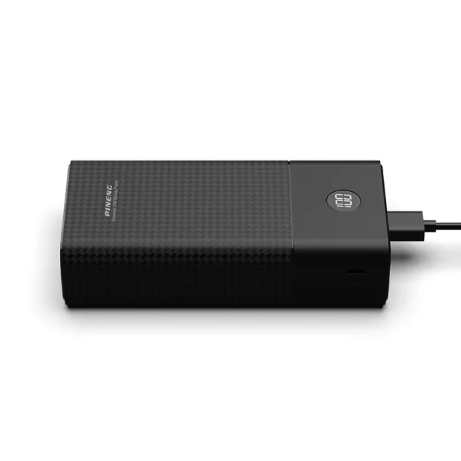 Портативний зовнішній акумулятор Pineng PN-899 30000mAh Power Bank Чорний Вінниця - фото 3