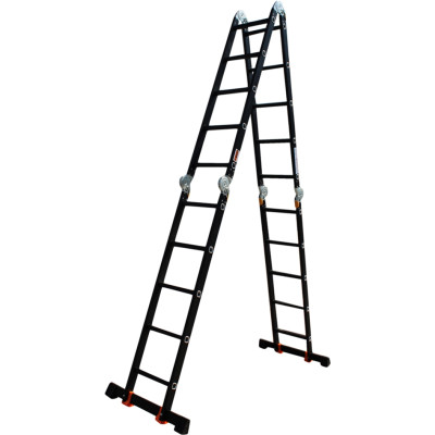 Лестница GTM трансформер 4*5ст. 1,45-5,75м (KMP405A) Винница - изображение 5