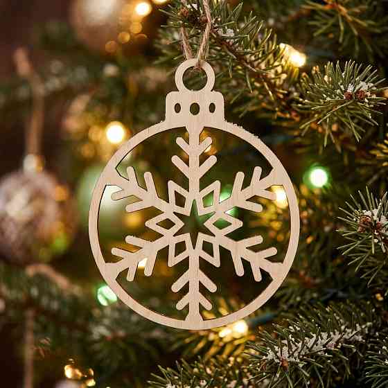 Новорічна іграшка EKOSTAR 100х77 Київ