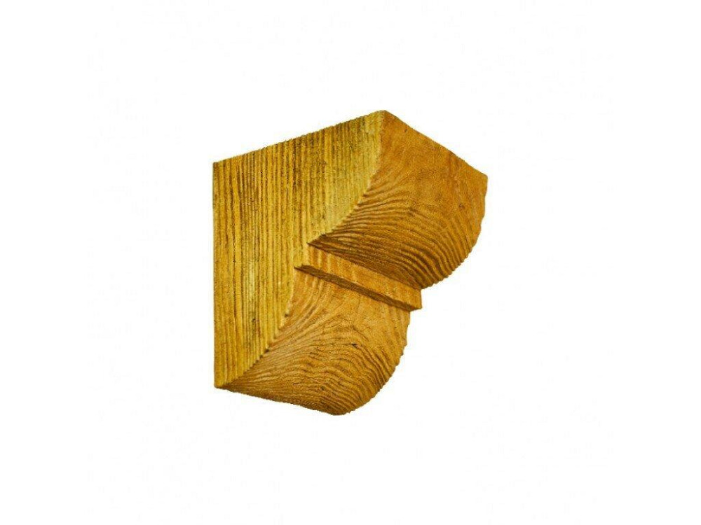 Консоль балки поліуретанова DECOWOOD модерн ED 016 classic дуб світлий 12х12 Дніпро - фото 1