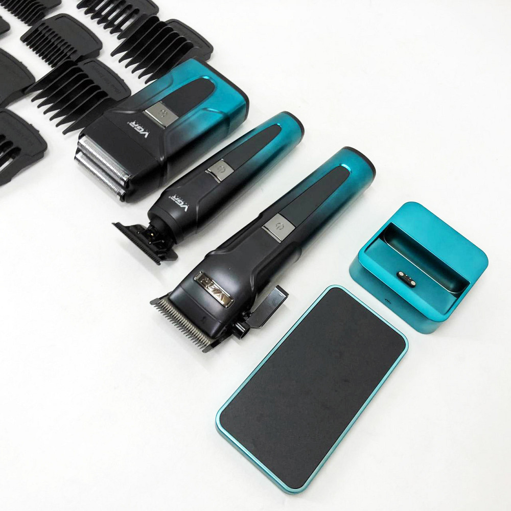 Класна машинка для стрижки волосся, Акумуляторна машинка-тример для стрижки волосся PY-16 Львів - фото 5