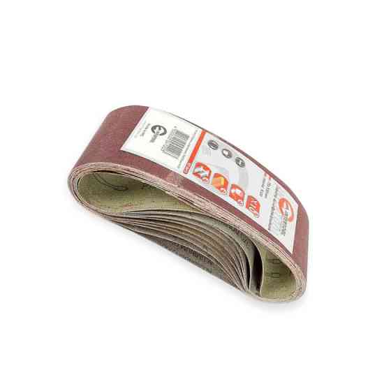 Стрічка шліфувальна наждачна 75х533мм, (зерно 120) 10шт Мукачево