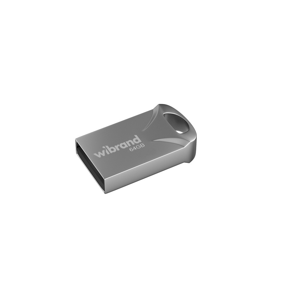 Флеш-накопичувач Wibrand USB 2.0 Hawk 64Gb Silver Київ - фото 11