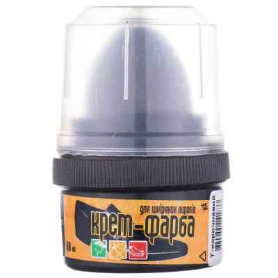 Крем для взуття Blyskavka Крем-фарба Темно-коричневий 60 мл (4820055141833) Вінниця