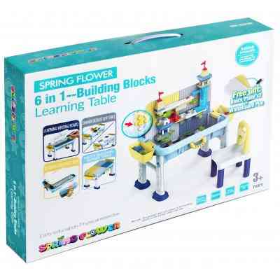 Дитячий стіл Microlab Toys Конструктор Ігровий Центр + 1 стілець (GT-15) Вінниця