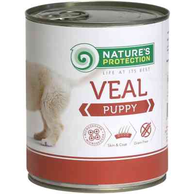 Консерви для собак Nature&apos;s Protection Puppy Veal 800 г (KIK45088) Вінниця
