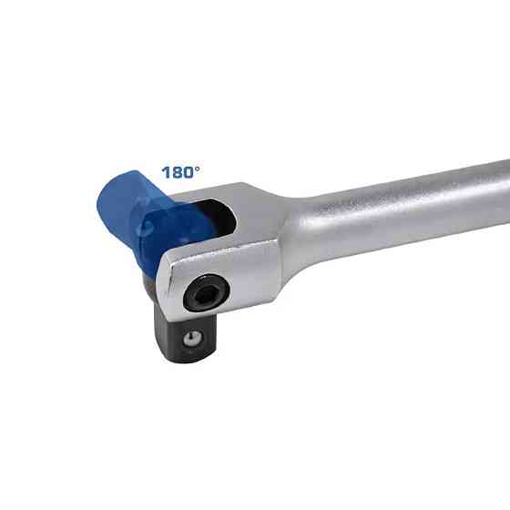 Вороток шарнірний з накаткою 1/2'' L-380мм ROCKFORCE RF-8014380 Одесса