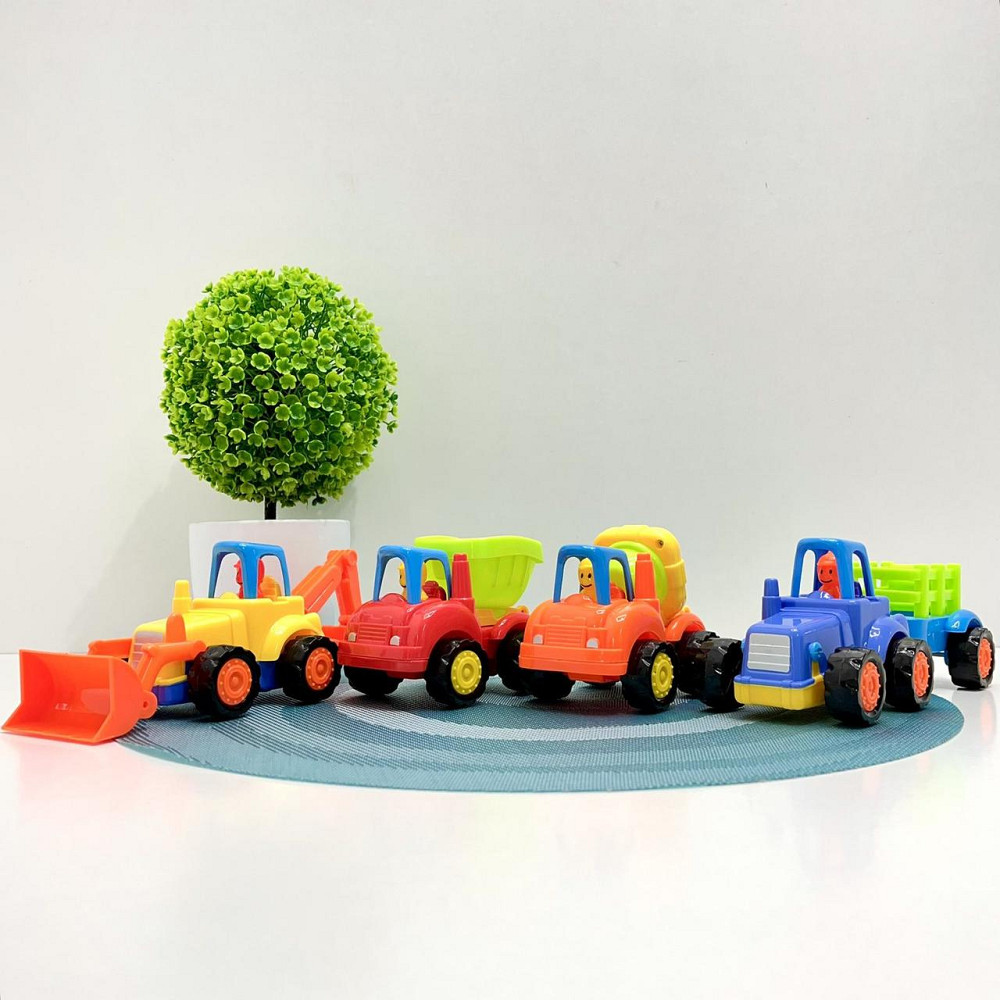 Набір машинок спецтехніка інерційні 4шт (345-2A) Чернигов - изображение 4