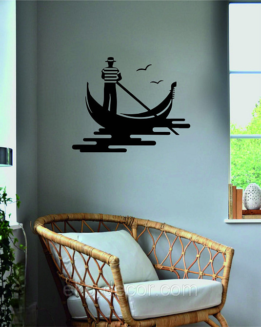 Декоративное настенное Панно «Венецианский гондольер» Декор на стену Киев - изображение 7