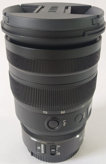 Об'єктив Nikon Z 24-70mm f/2,8 S G IF ED Z (JMA708DA), Новий. Гарантія. Харків - фото 3