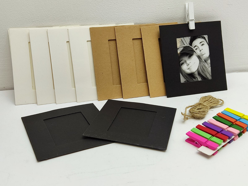 Набір картонних фоторамок 15624 Луцк - изображение 1