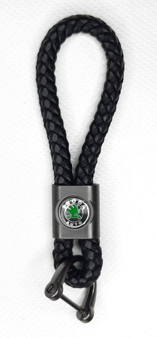 Брелок до ключів плетений Skoda Винница - изображение 1