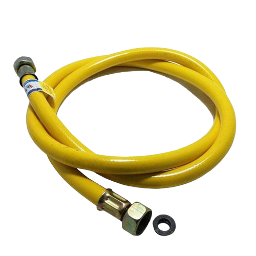 Рукав газовий 2м для підключення приладів до газової системи гайка/гайка жовтий Waterstal Житомир - фото 3