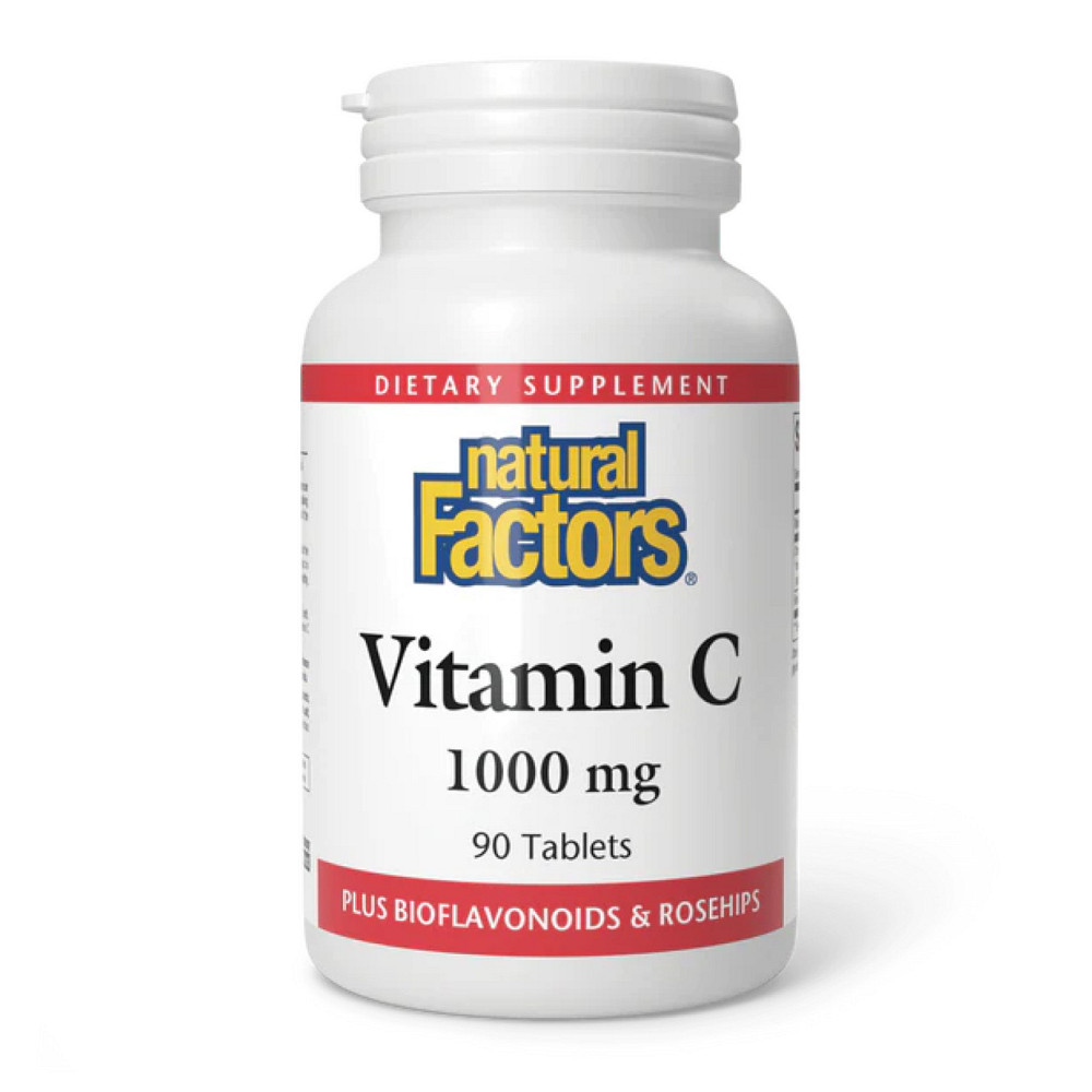 Витамины Natural Factors Витаимн С Vitamin C 1000mg 90 таб Киев - изображение 1