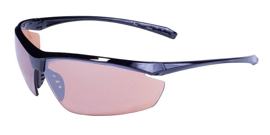 Окуляри захисні Global Vision Lieutenant (drive mirror) коричневі Запоріжжя - фото 1