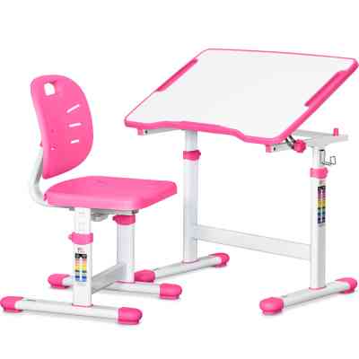 Парта со стулом Evo-kids Pink (Evo-07 Ergo PN) Винница