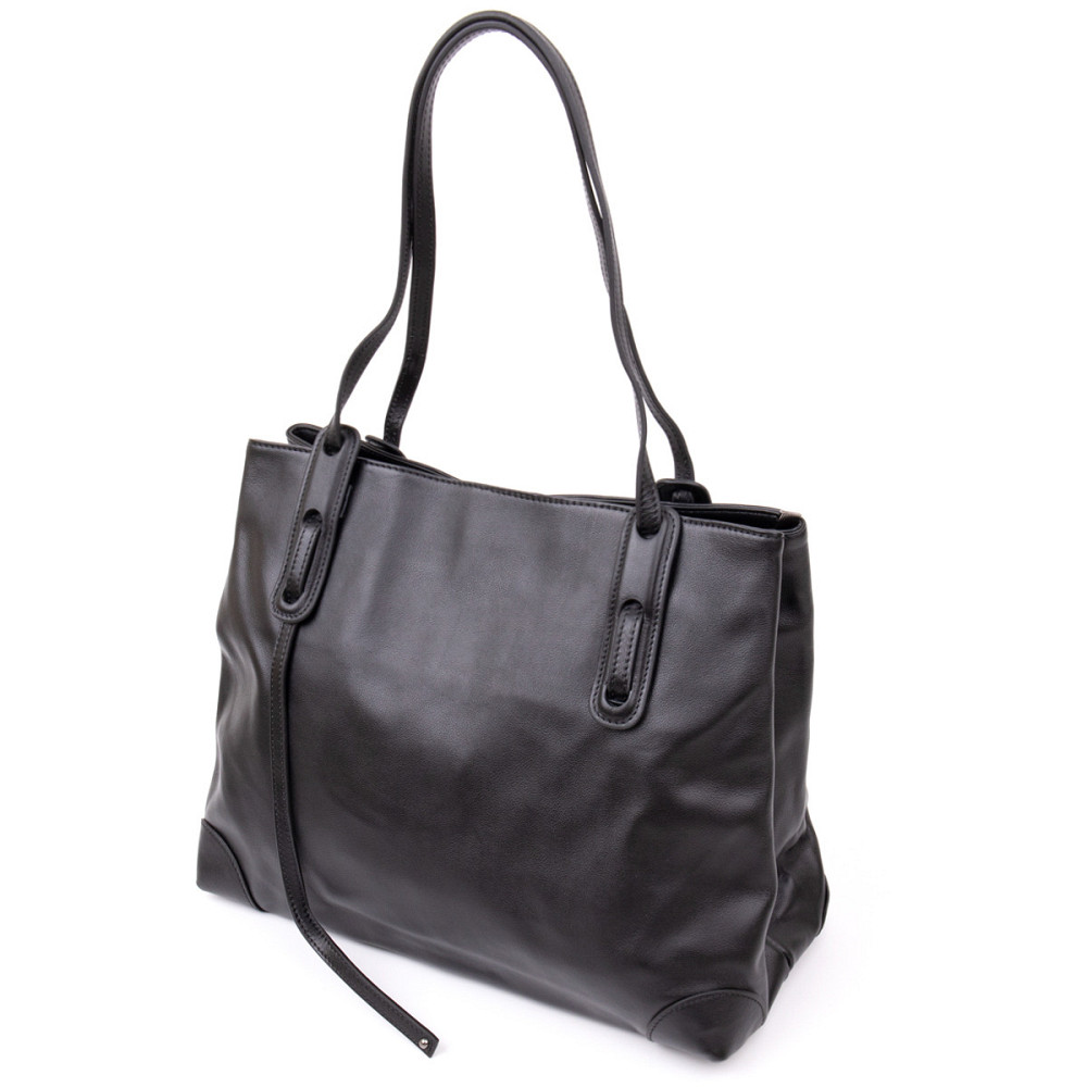 Сумка жіноча прямокутної форми Vintage 20400 Чорна Київ - фото 1